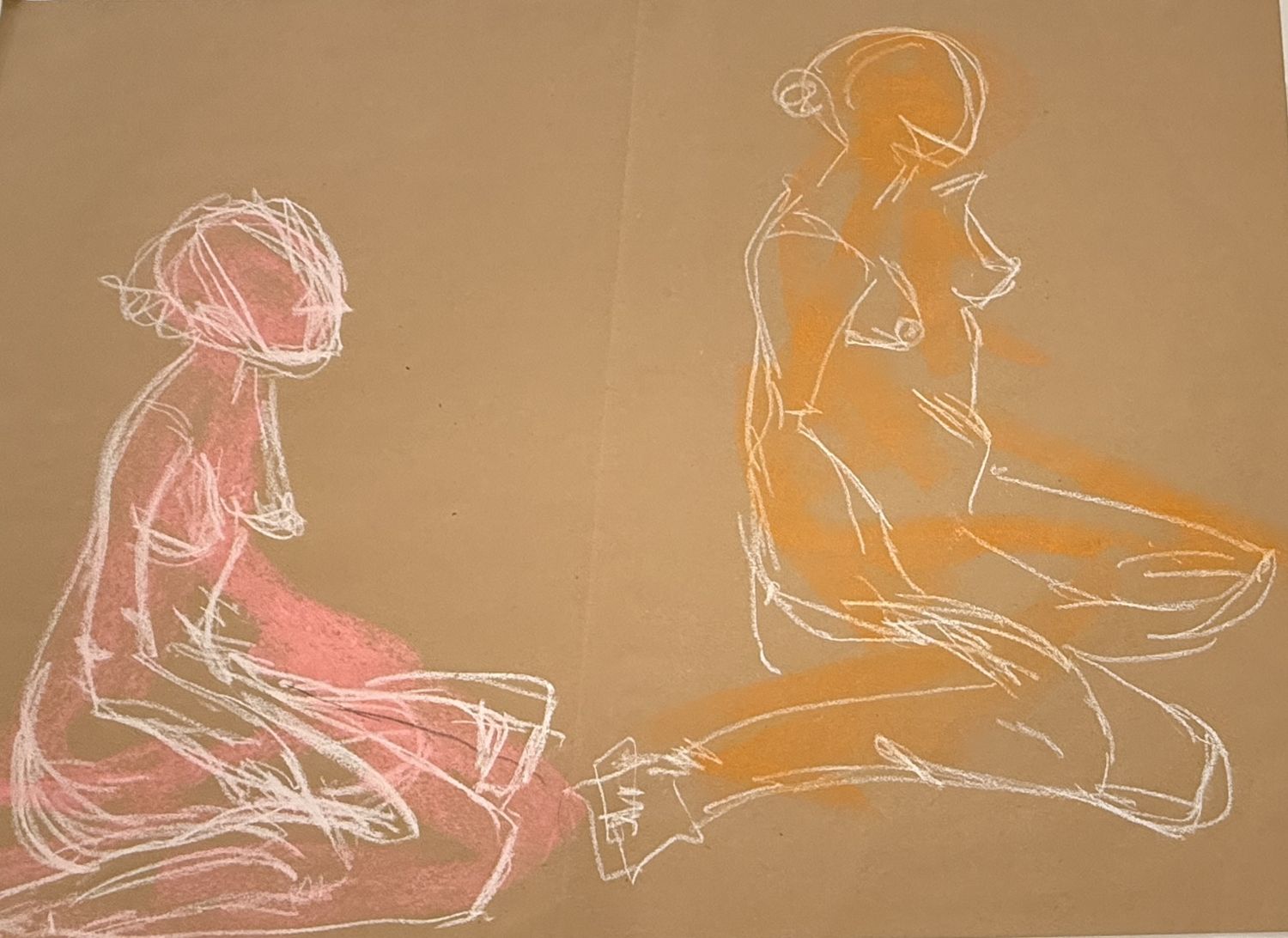 Sunny Liepold Kreide auf Papier